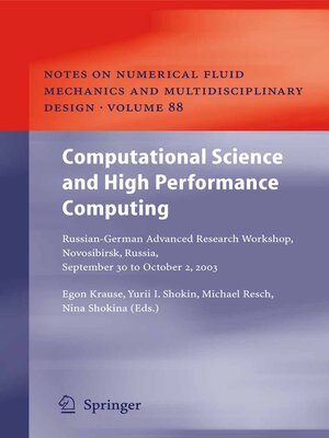 cover image of Computational Science and High Performance Computing